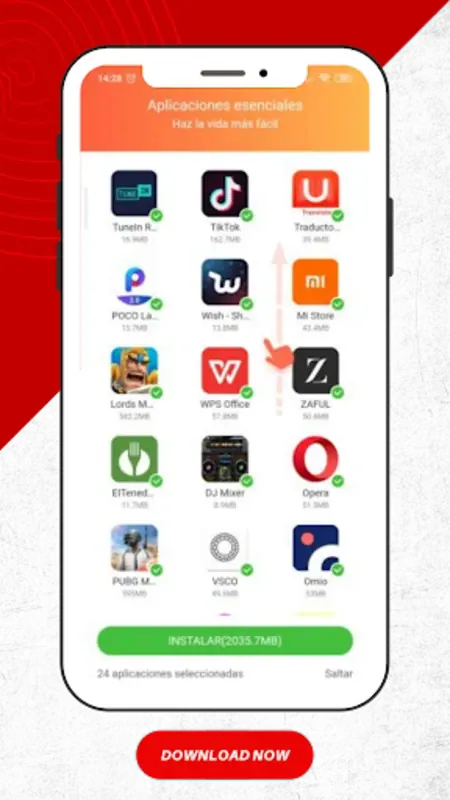واجهة متجر شاومي GetApps